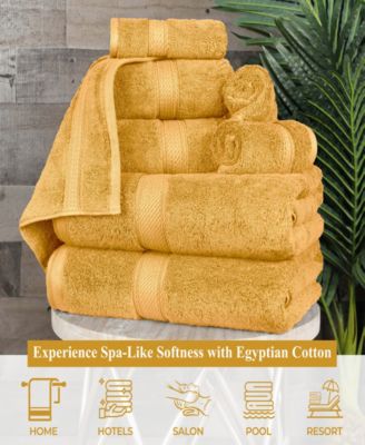 100% Egyptian Cotton 2-Pc Bath Towel Set
