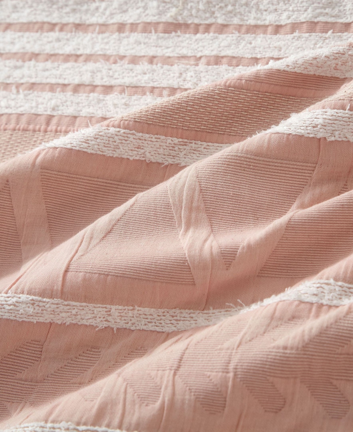 Stratford Park Cleluya Cotton Jacquard 6-pc. Comforter Set, Queen In Pink