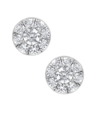 Diamond Stud Earrings (2 ct. t.w.) in 14k White Gold