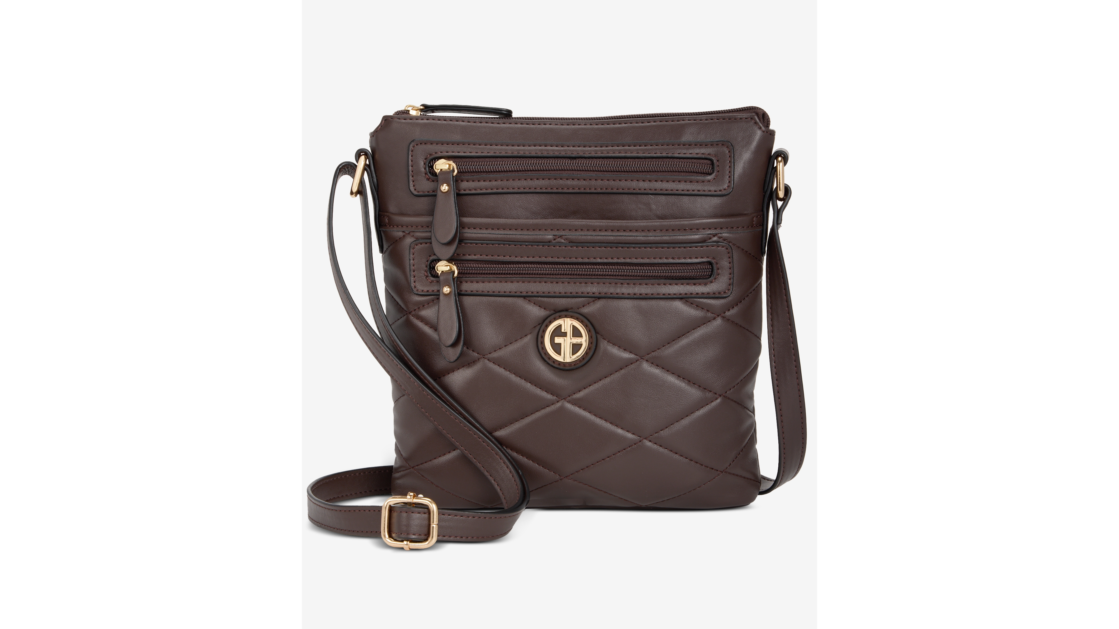 Giani Bernini Small Quilted North South Crossbody