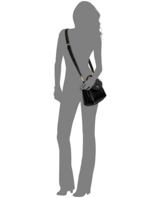 Evie Top Handle Flap Small Crossbody Bag