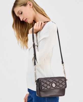 E/W Quilted Crossbody Bag, Macy's Exclusive