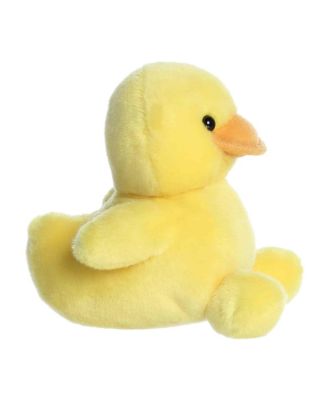 Mini Tubby Rubber Ducky Palm Pals Adorable Plush Toy Yellow 5"