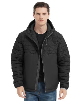 Hawke & Co. - Men's Color Blocked Diamond Quilted Yoke Jacket
