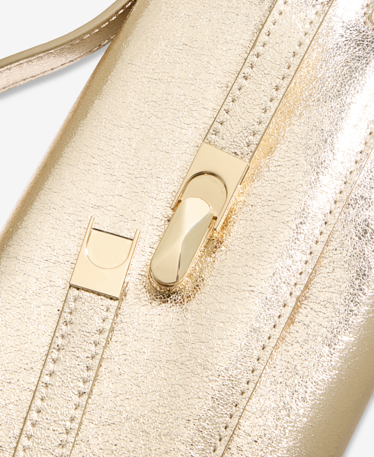 I.n.c. International Concepts Avahh Sculpted Clutch, Exclusively at Macy's - Metallic