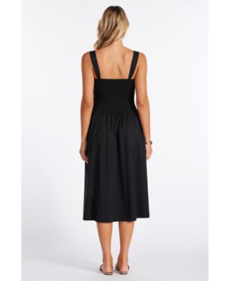 Women's BISHOP + YOUNG Corsica Smocked Poplin Dress