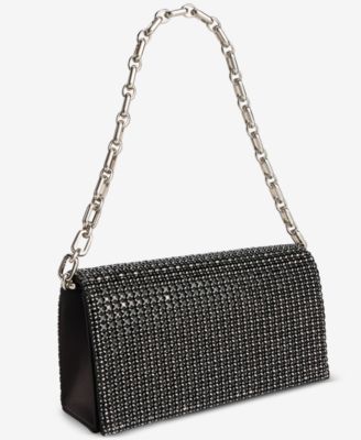 I.N.C International Concepts Diamond Mesh East/West Clutch
