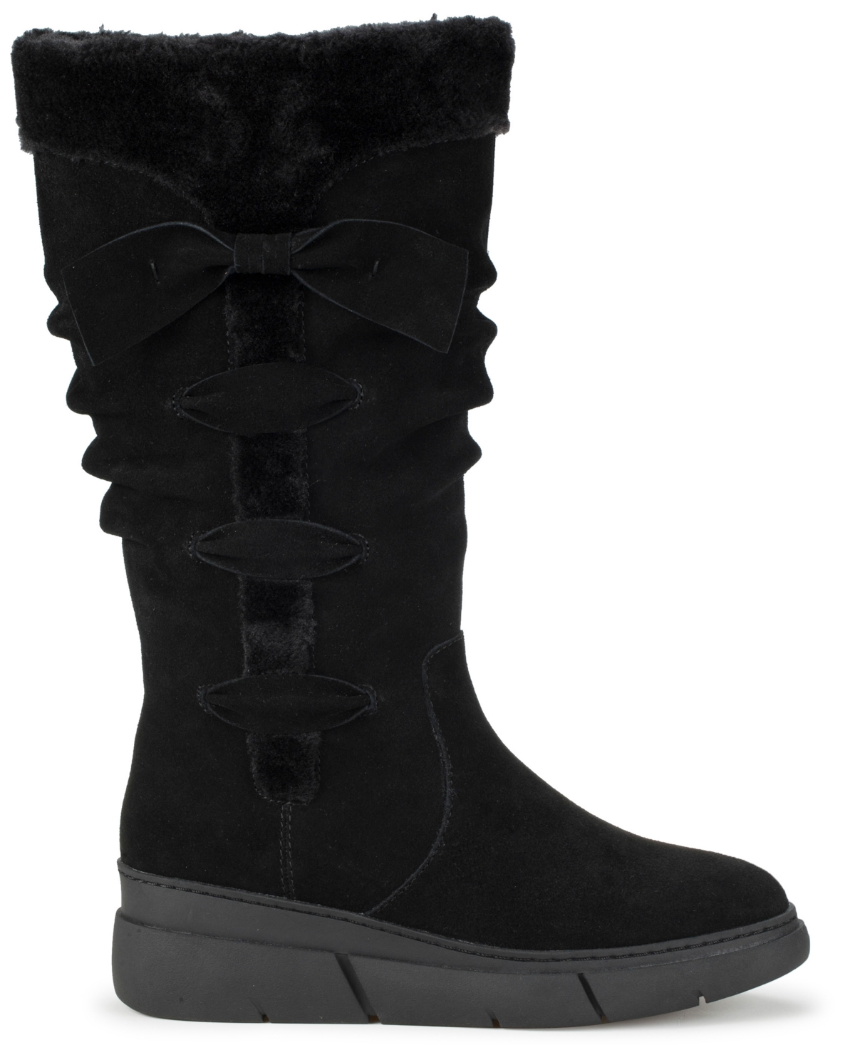 Baretraps Women's Larenna Tall Wedge Boots In Black