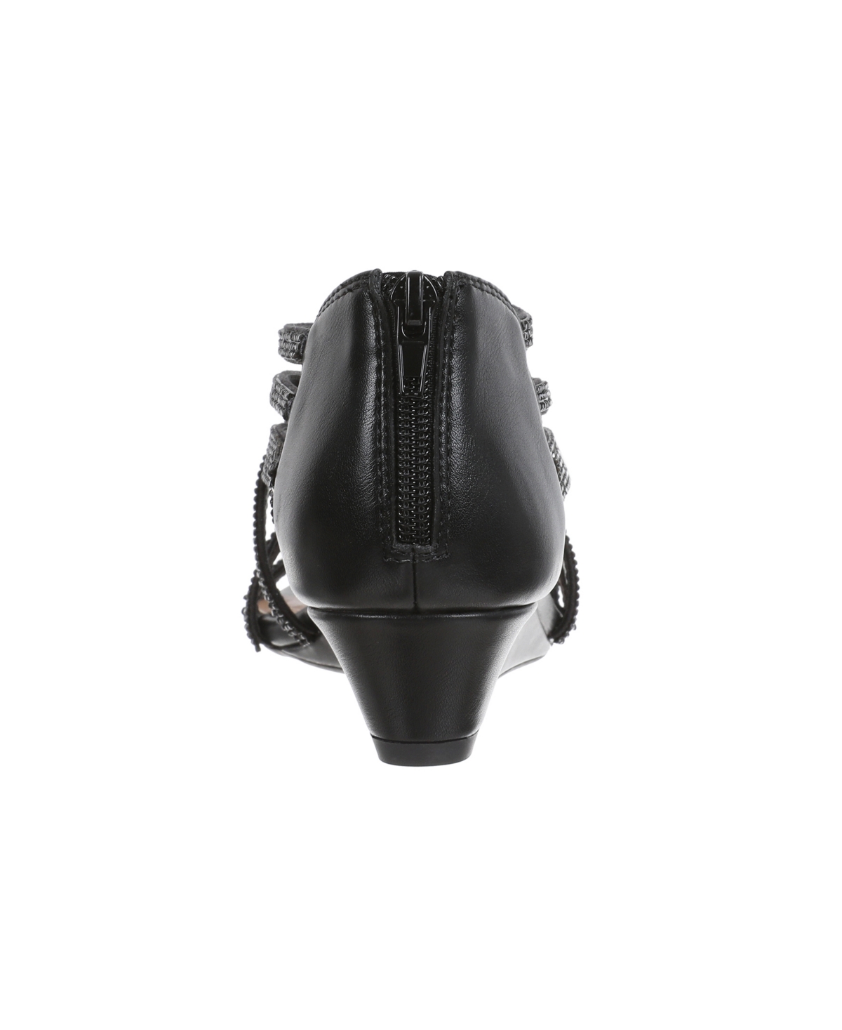 Style & Co Women's Gabbii Wedge Sandals, Macy's Exclusive In Black