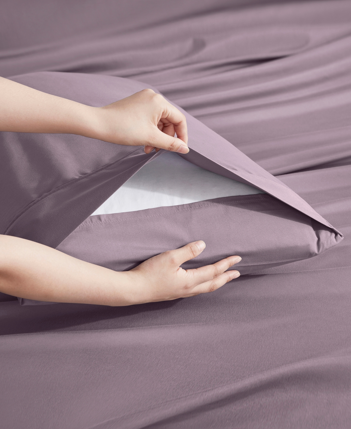 Nestl Extra Deep Pocket 6-pc. Sheet Set, Full In Purple