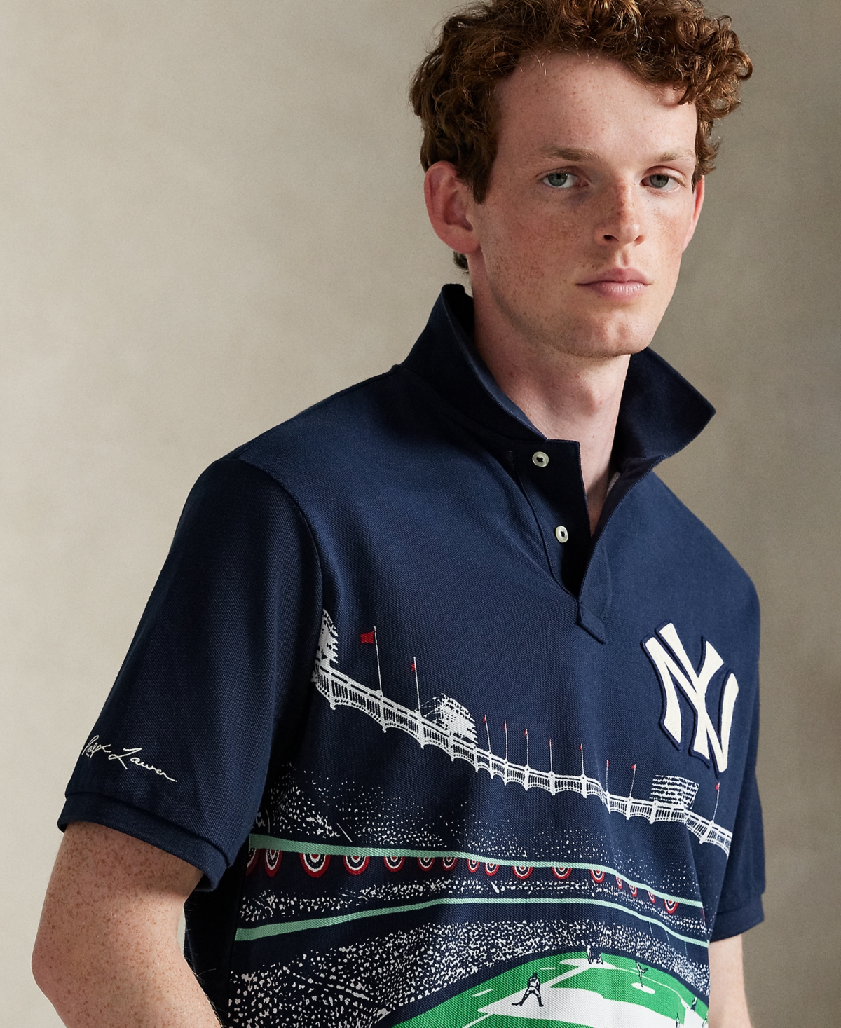 Polo Ralph Lauren Men's Classic Fit Yankees Shirt