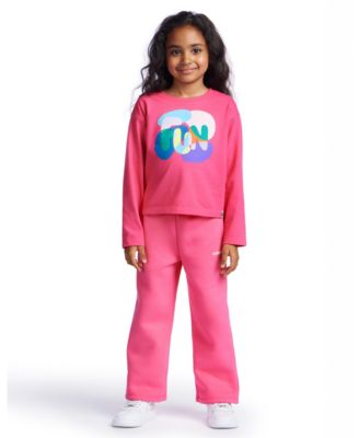 Color Lab Girls' 2-10 Printed Long-Sleeve T-Shirt