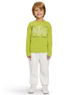 Color Lab Boys 2-10 Printed Long-Sleeve T-Shirt