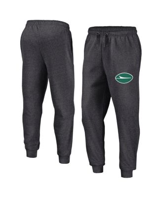 Fanatics - Men's Heather Charcoal New York Jets Boost Fleece Joggers