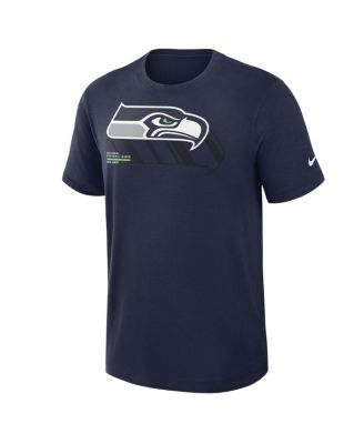 Men's College Navy Seattle Seahawks Primetime&nbsp;Slub Dri-FIT T-Shirt