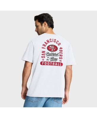 Men's White San Francisco 49ers Fluid Motion Legacy T-Shirt