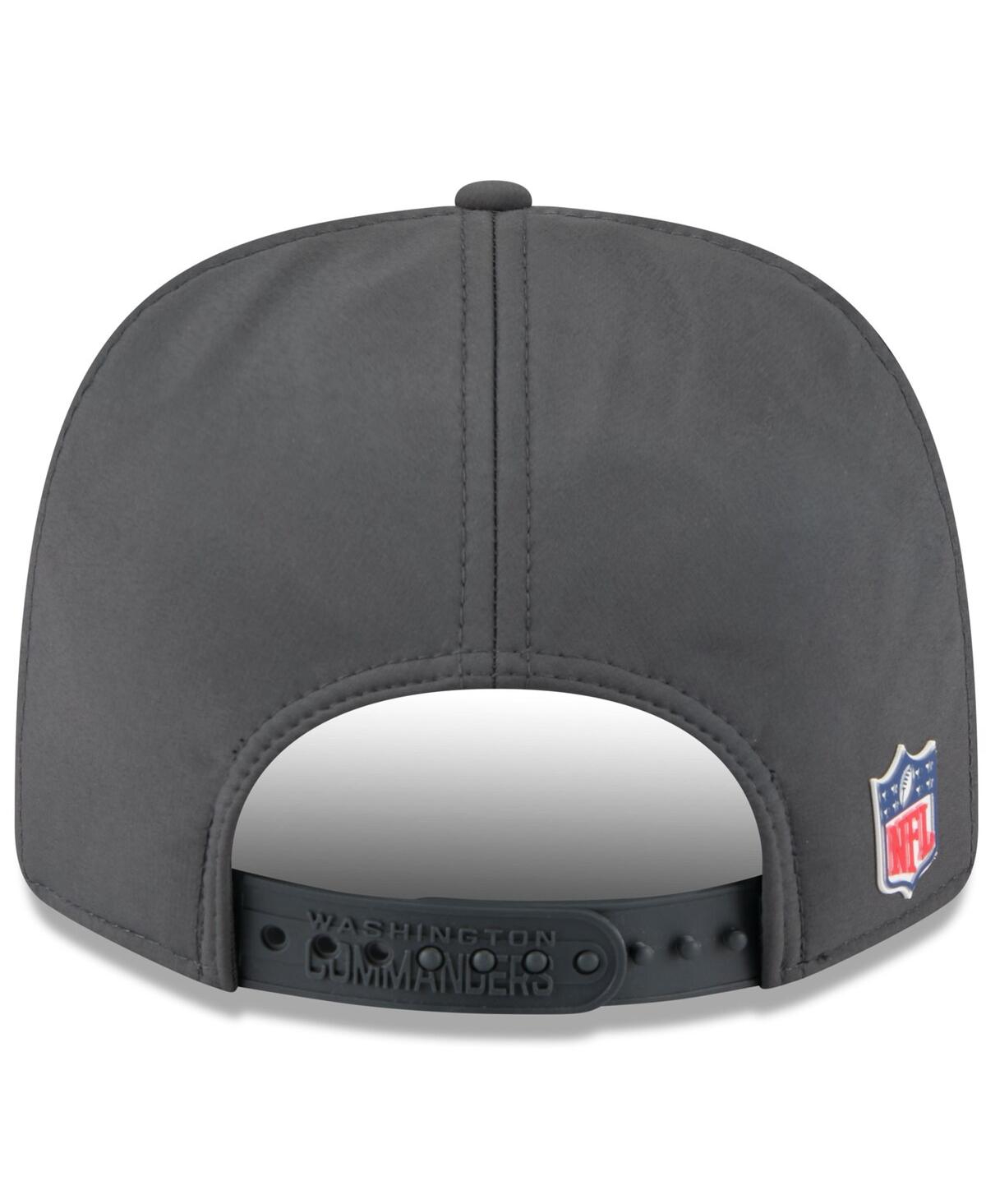 New Era Men's Charcoal Washington Commanders 2025 Sideline Cold Weather 9seventy Adjustable Hat In Gray