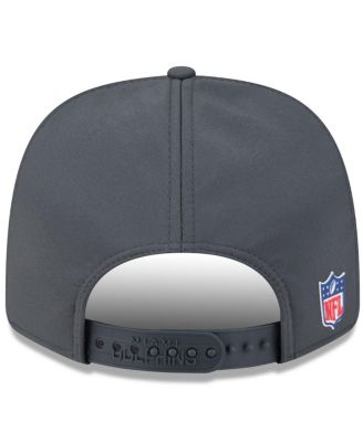 Men's Charcoal Miami Dolphins 2025 Sideline Cold Weather 9SEVENTY Adjustable Hat