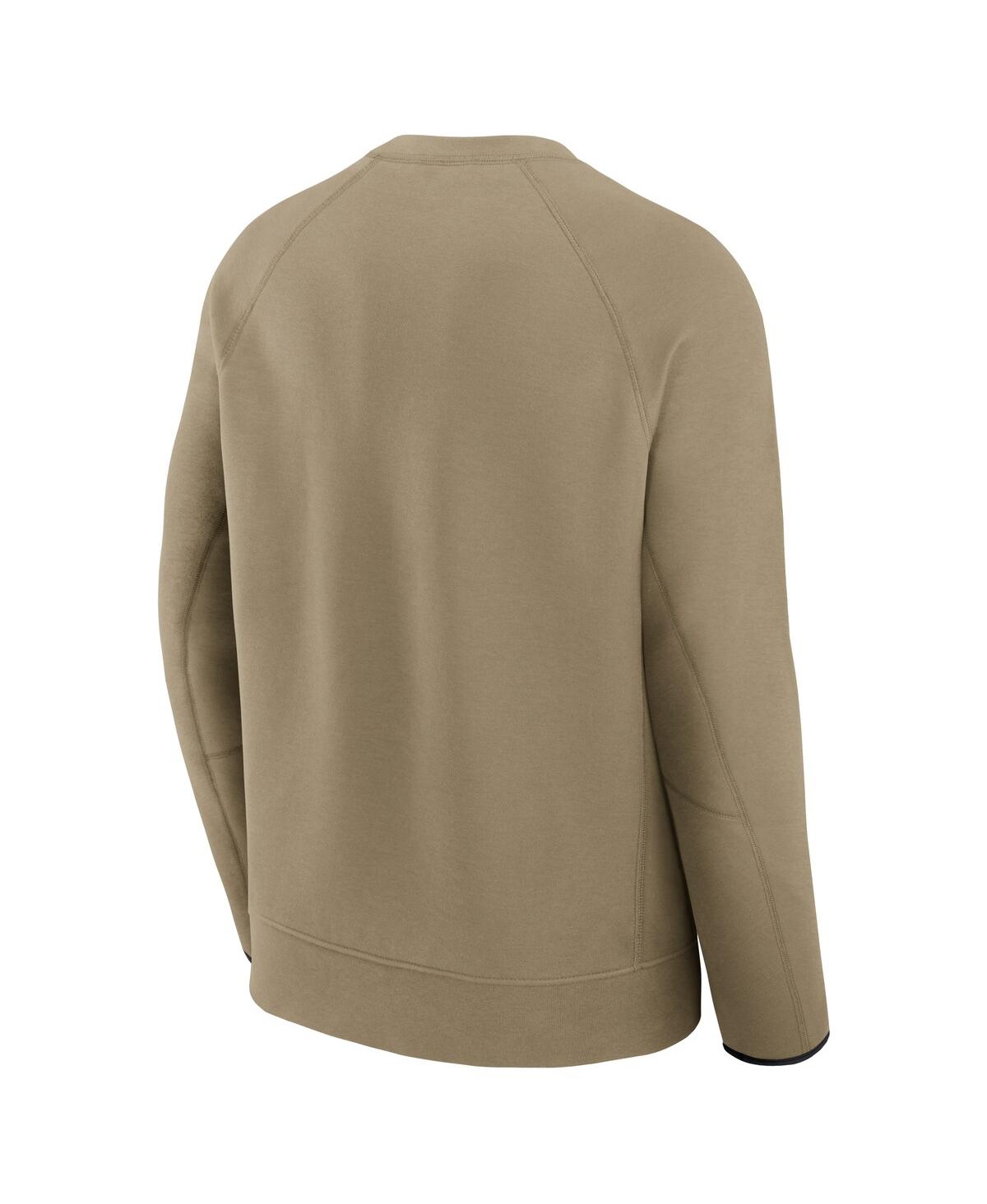 Nike Men's Olive Philadelphia Phillies Tech Fleece Raglan Sweatshirt