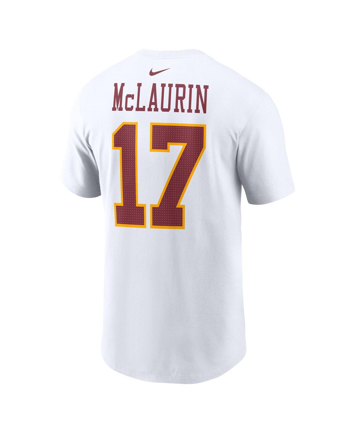 Nike Men's Terry Mclaurin White Washington Commanders Super Bowl Era Name Number T-shirt In White