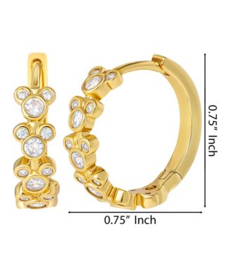 Mickey Mouse Endless Hoop Earrings