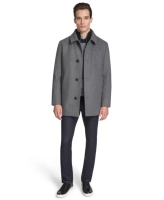 Men's Button Car Coat