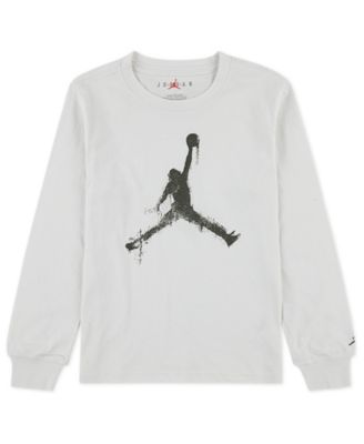 Jordan - Big Boys Jumpman Drips Long-Sleeve Sweatshirt