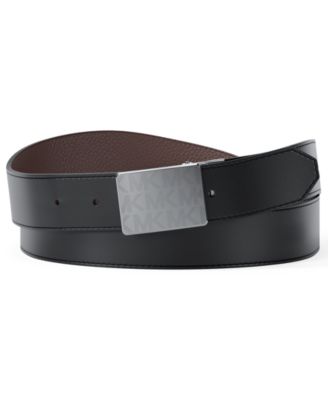 Michael Kors - Men's Reversible Plaque Dress Belt