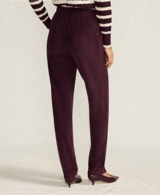 Women's Sport Knit High Rise Corduroy Pants