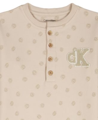 Baby Boys' and Girls' Crewneck Coverall