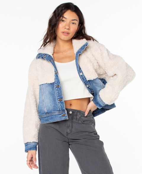 Женские куртки Roxy Denim Surf & Turf Jacket