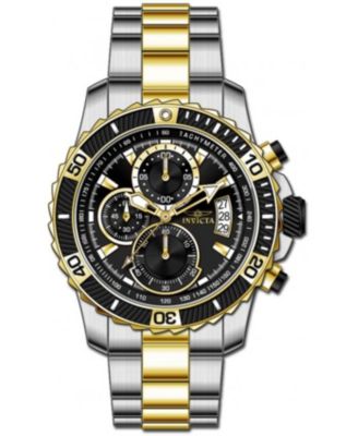 Men's 22418 Pro Diver  Quartz Multifunction Black Dial Watch