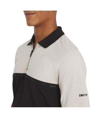 Men's Highwalk Cotton Zip Front Polo