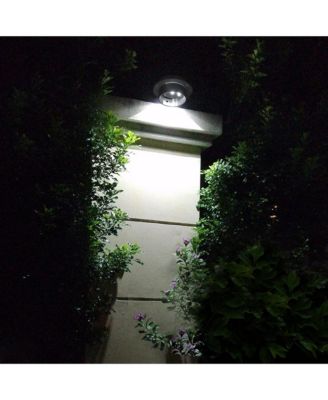LED Solar Gutter Light Waterproof Outdoor Garden Fence Wall Lights 10 Packs