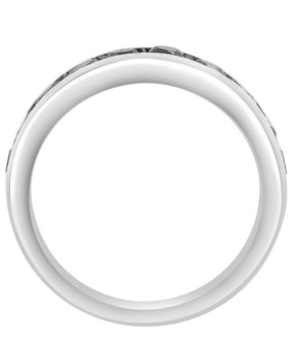 Black Diamond Ring (1 ct. t.w.) in 14k White Gold