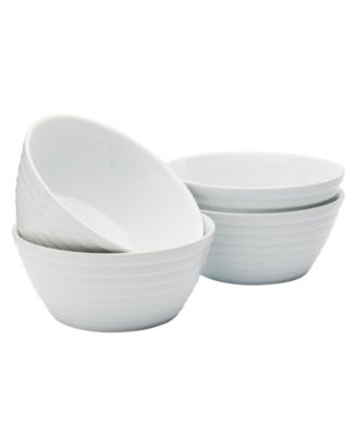 Textured Round Bowls, Set of 4