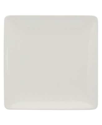 Contemporary Square Dinner Plates, Set of 6