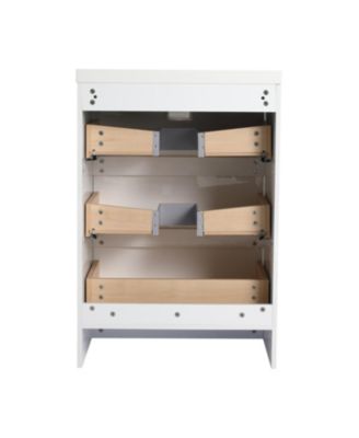 Modern Bathroom Vanity Cabinet Set (Assembly Required)