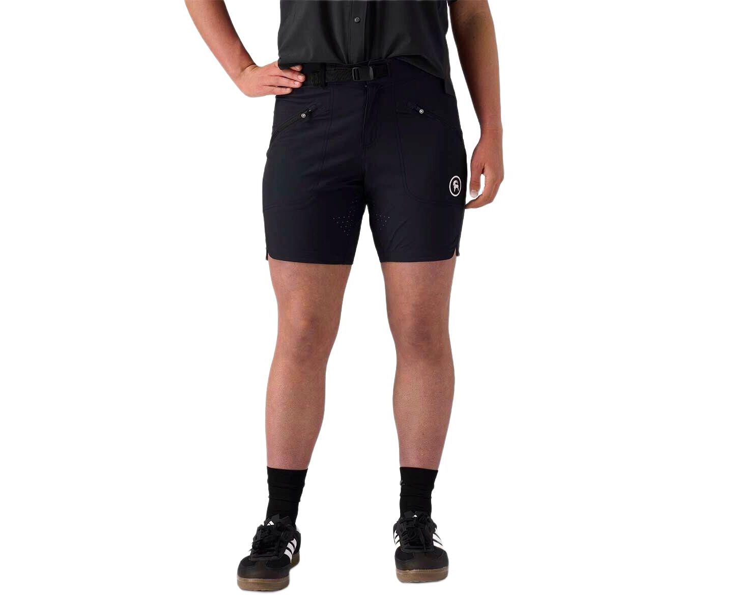 Женские шорты Backcountry BGA Slickrock 7in Bike Short Mountain Bike, цвет: Чёрный — фото 1