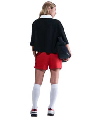 Sportswear Women's Short-Sleeve Oversized Polo Top