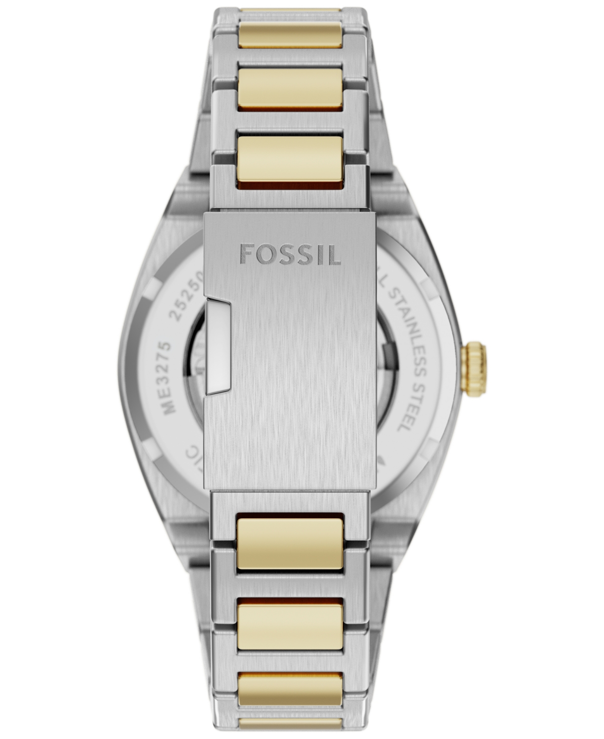 Fossil Men's Everett Automatic Two-Tone Stainless Steel Watch, 42mm