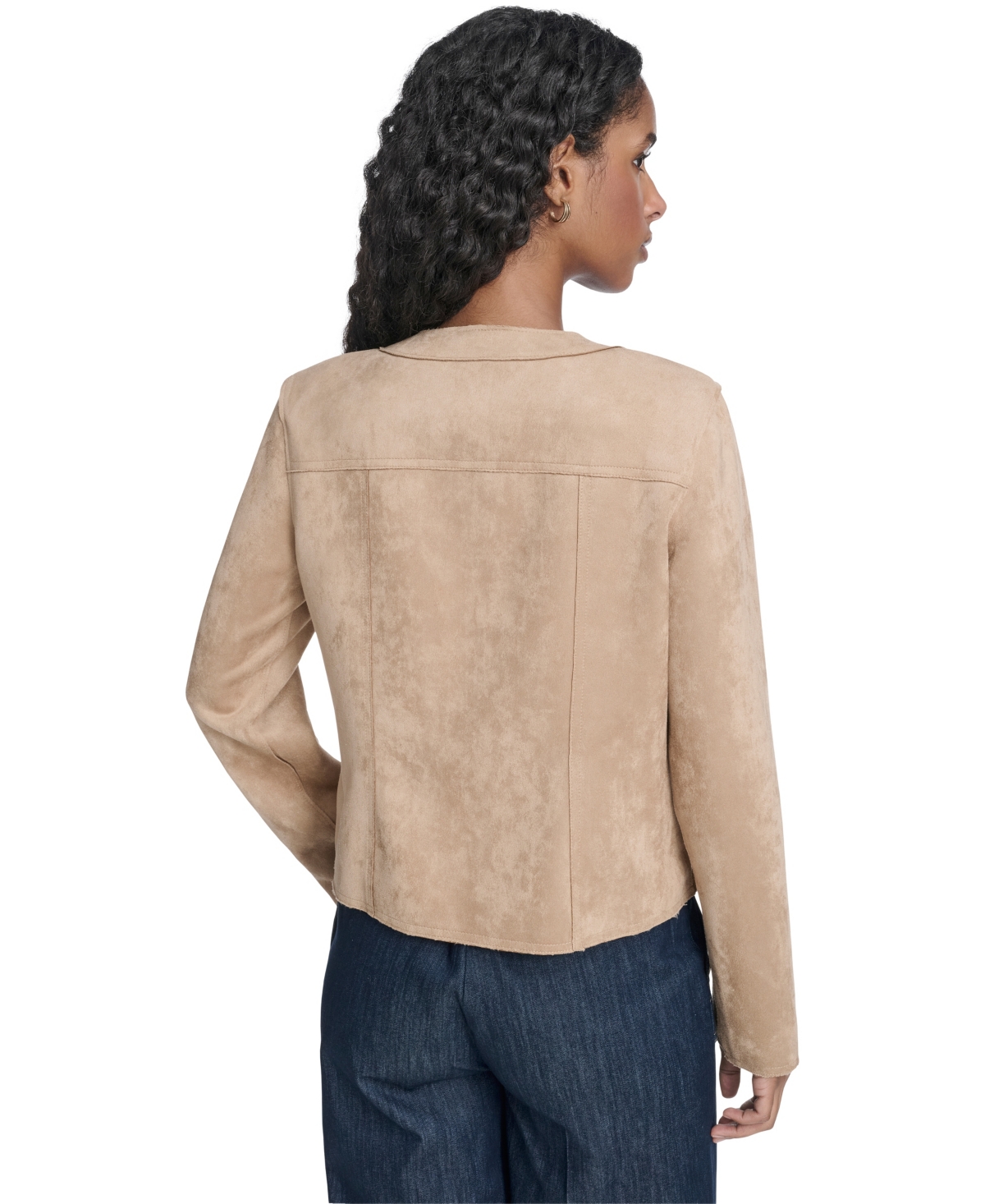 Tommy Hilfiger Women's Long Sleeve Snap Front Jacket