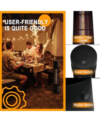 1200 Watt Electric Standing Patio Heater