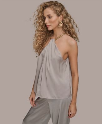 Women's Twist Neck Halter Top