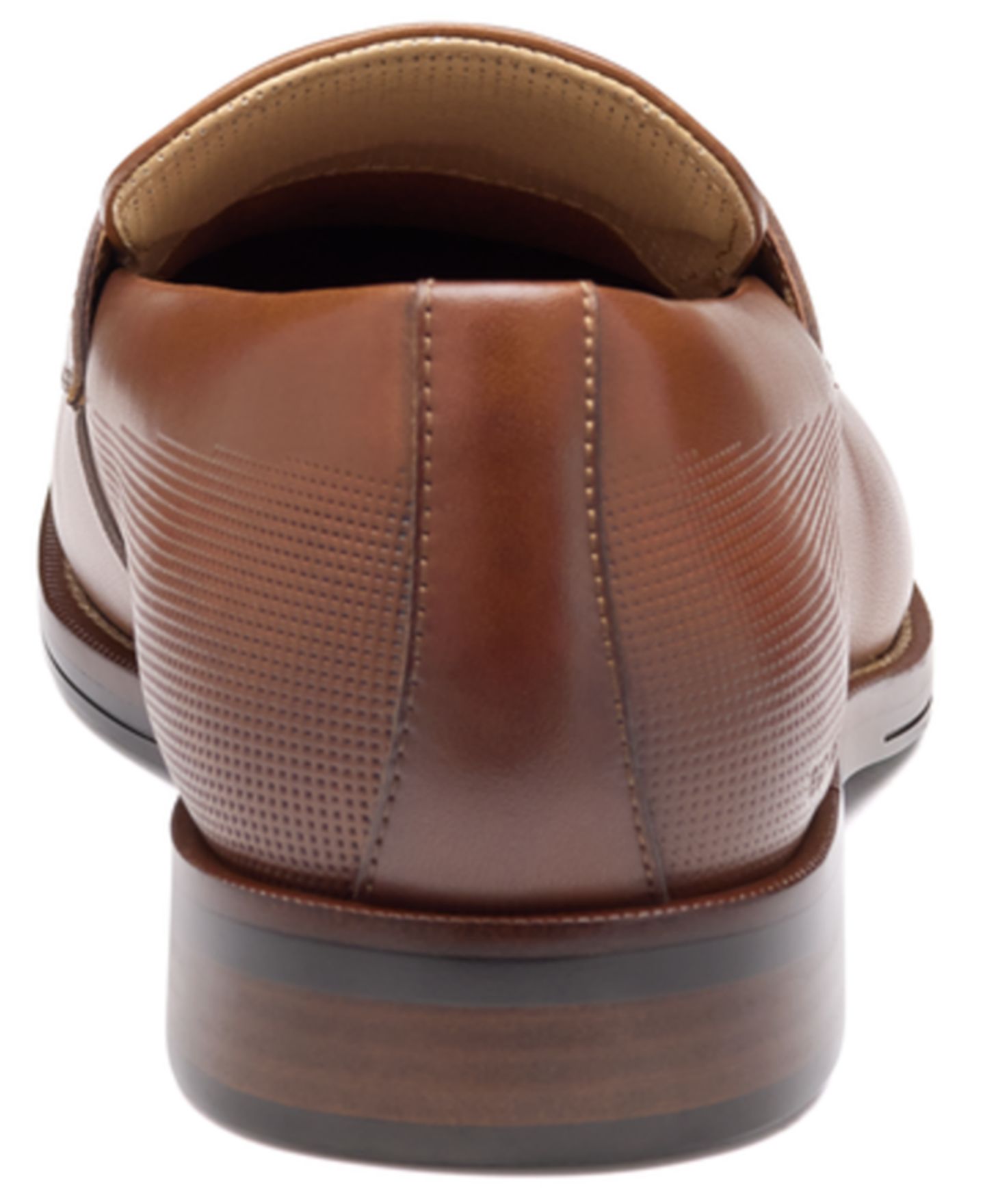 Мужские туфли Johnston & Murphy Copley Round Toe Penny, цвет: Коньячный — фото 3
