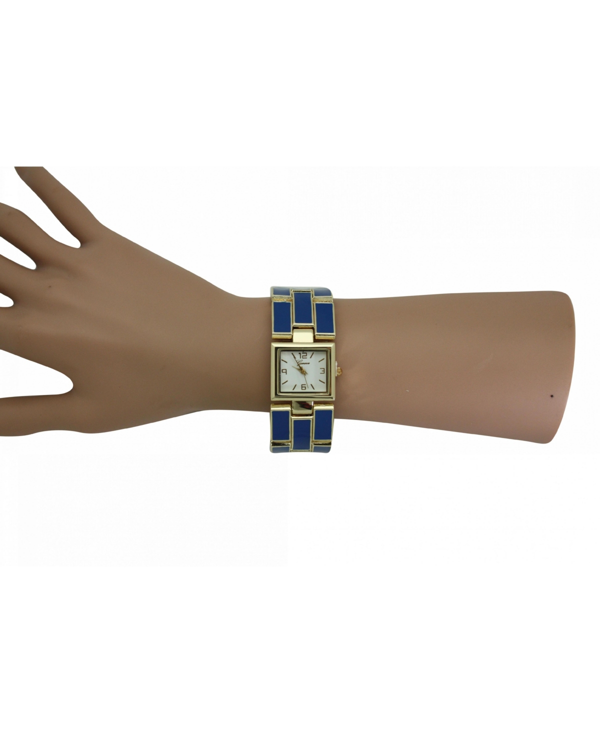 Olivia PrattGold Details Bangle Bracelet Watch