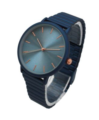 Blue Pastel Colors Minimalist Women Watch