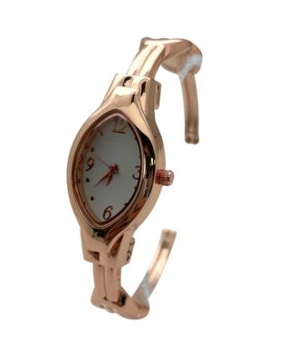 Elegant Thin Bangle Women Watch, Rose Gold