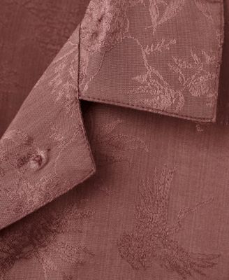 Women's Jacquard Satin Pajama Shirt