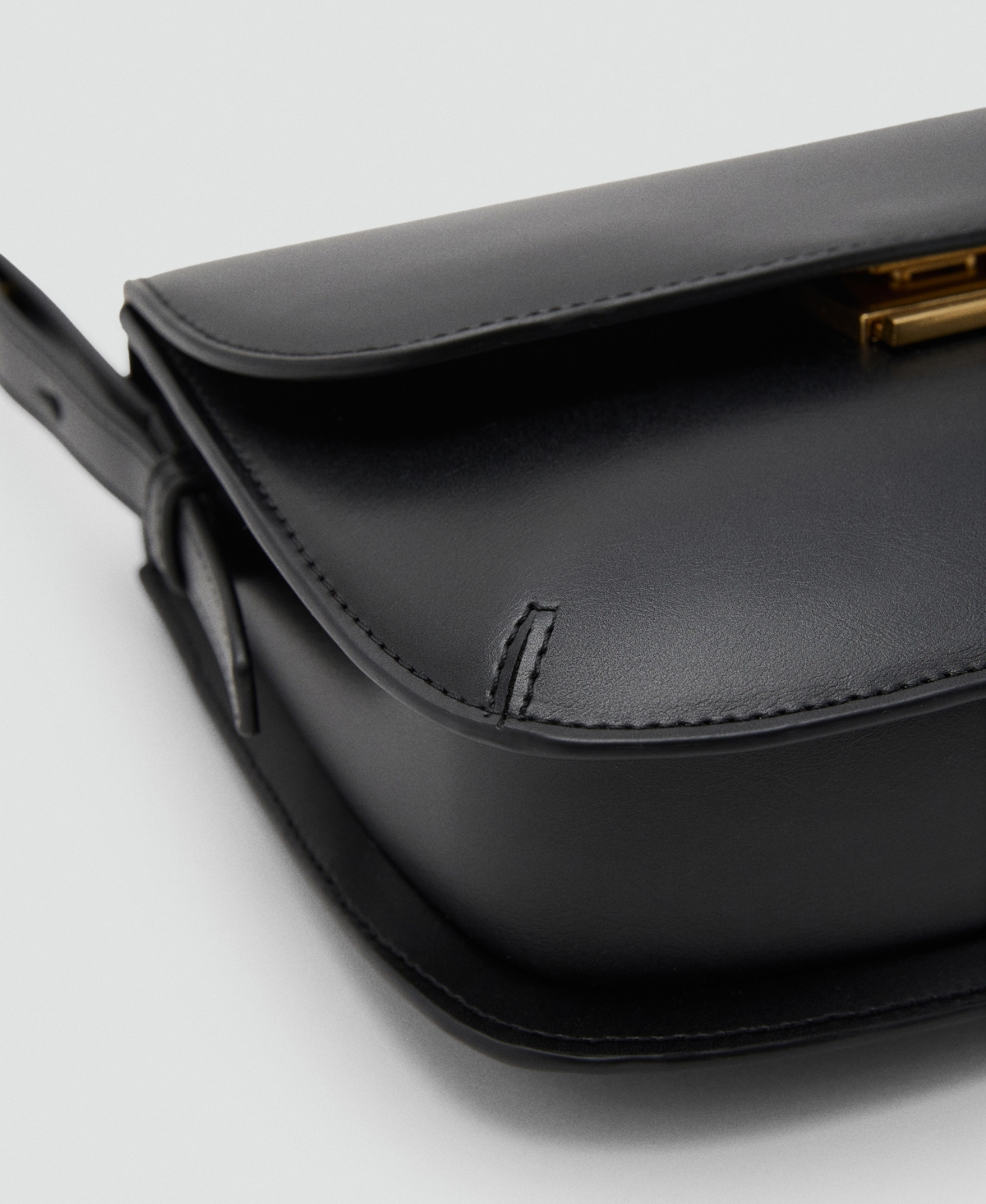 Mango Women's Flap Crossbody Bag